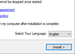 Follow the Instructions given by Installer