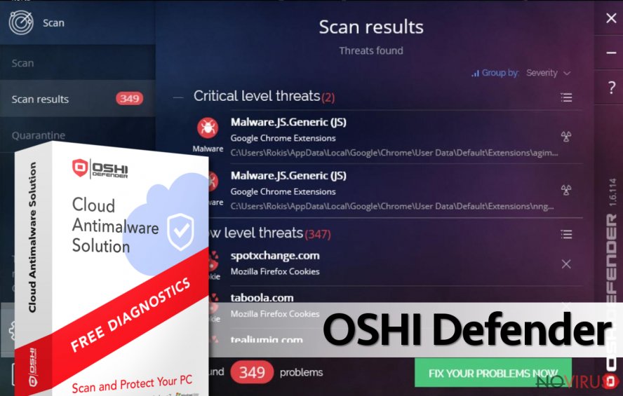 OSHI Defender software