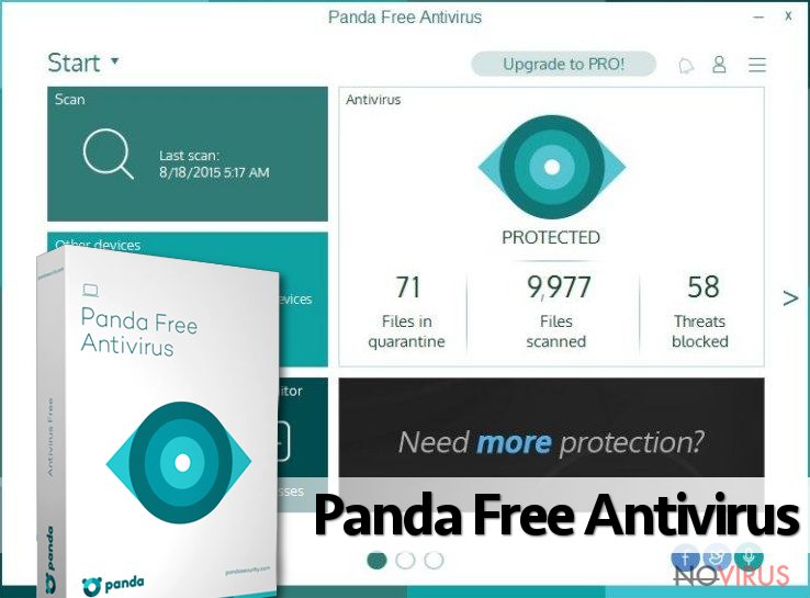 The image of Panda Free Antivirus