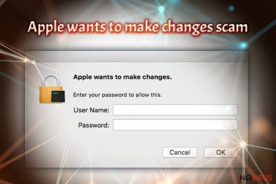 Apple wants to make changes scam 