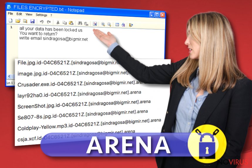 Arena ransomware attack