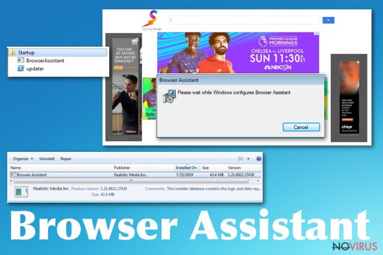 Browser Assistant virus