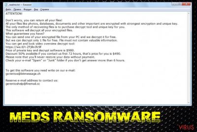 Meds ransomware