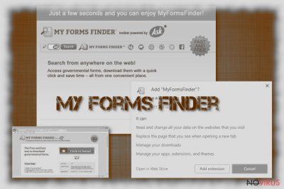 My Forms Finder program