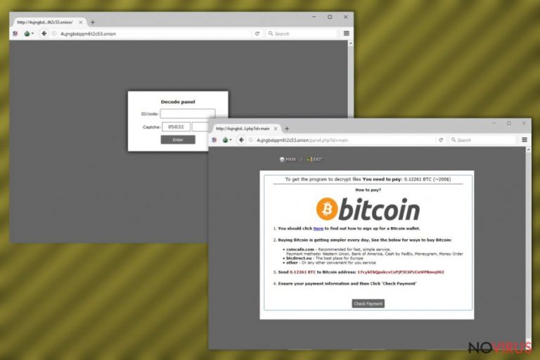 UIWIX ransomware website