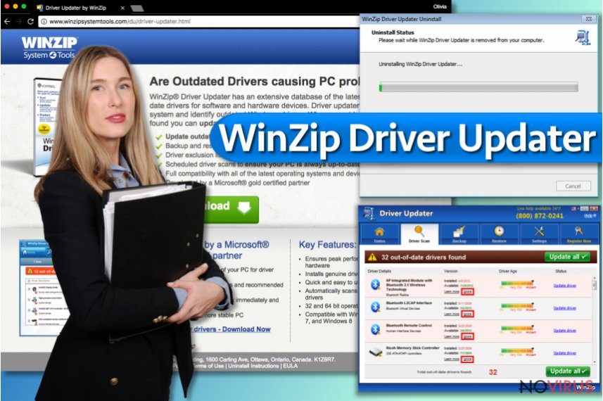 WinZip Driver Updater virus